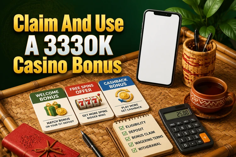 Claim And Use A 333OK Casino Bonus